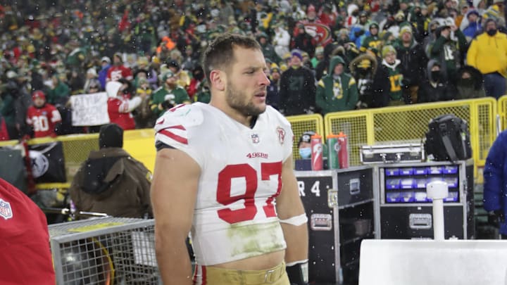 San Francisco 49ers defensive end Nick Bosa (97)