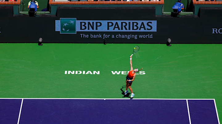 K-Swiss plans a major role at the BNP Paribas Open at Indian Wells.