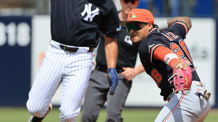 Detroit Tigers shortstop Javier Baez.