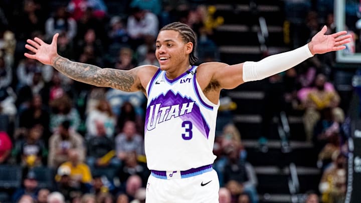 The Utah Jazz and guard Keyonte George are 9-4 against the spread at home this season. The Utah Jazz and guard Keyonte George are 9-4 against the spread at home this season.