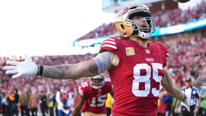 San Francisco 49ers tight end George Kittle (85)
