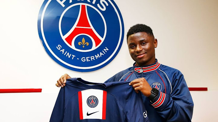 Serif Nhaga a rejoint le PSG au mois de janvier 2023.