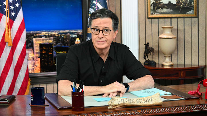 A Late Show with Stephen Colbert during Thursday's November 5, 2020 show.