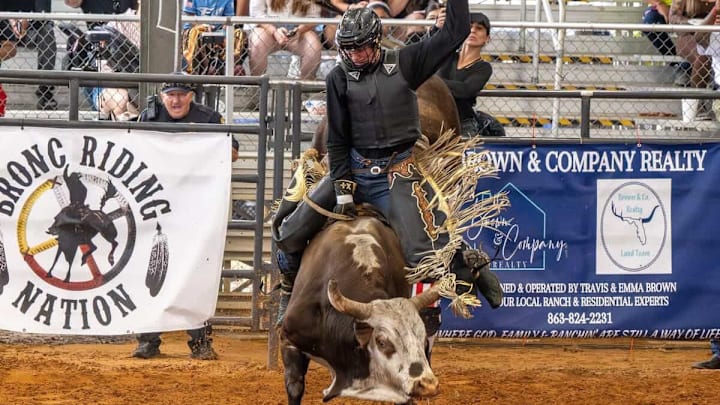 Braxton Whitesell competes in front of a packed crowd Braxton Whitesell competes in front of a packed crowd