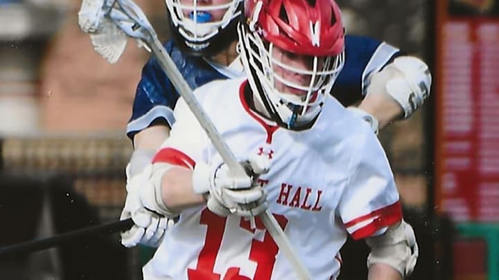 Calvert Hall's Patrick Flatley has committed to Adelphi, which like Calvert Hall, won a championship last spring with a 9-8 overtime victory.