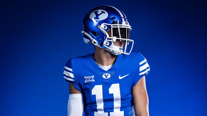 BYU wide receiver Graham Livingston