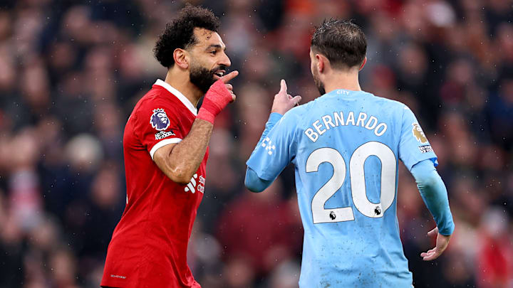 It was another fiery contest between Liverpool and Man City