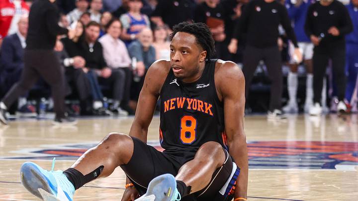 New York Knicks forward OG Anunoby.