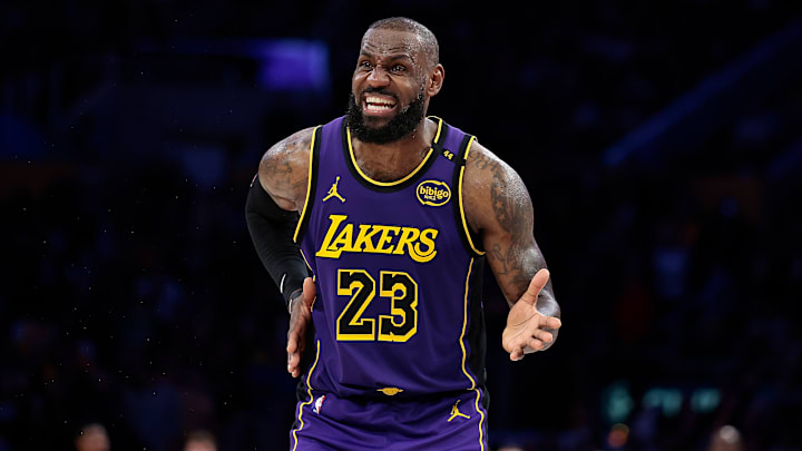 LeBron James y el periodista Stephen A. Smith se encontraron en Los Angeles 