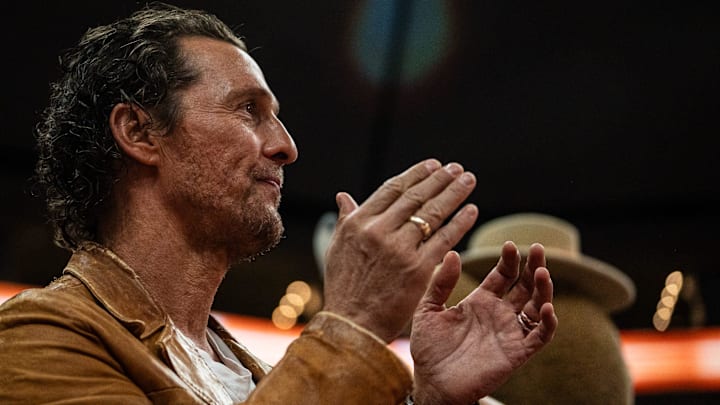 Matthew McConaughey and his Uber Eats ads ventured in the realm of Bears lore.
