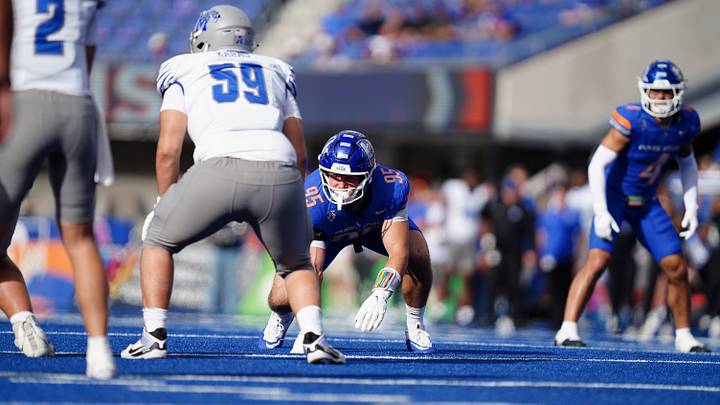 Boise State's Max Stege. Boise State's Max Stege.