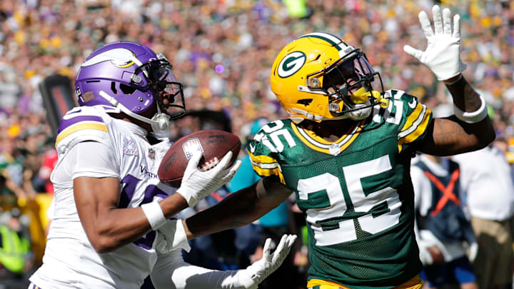 The Vikings are home favorites to the Packers in NFL Week 17 action.