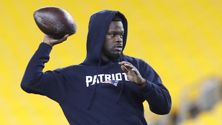 Dec 7, 2023; Pittsburgh, Pennsylvania, USA;  New England Patriots quarterback Malik Cunningham (16)