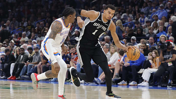 The San Antonio Spurs and forward Victor Wembanyama are underdogs in Game 1. 
