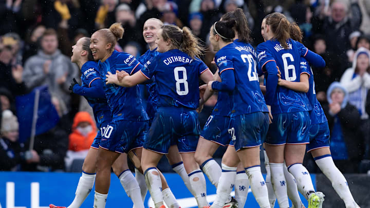 Chelsea lead the charge at the top of the WSL table