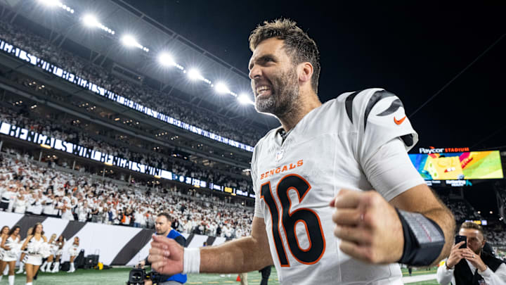 Joe Flacco dazzled in his second start for the Bengals, throwing for 342 yards and three touchdowns in the win.