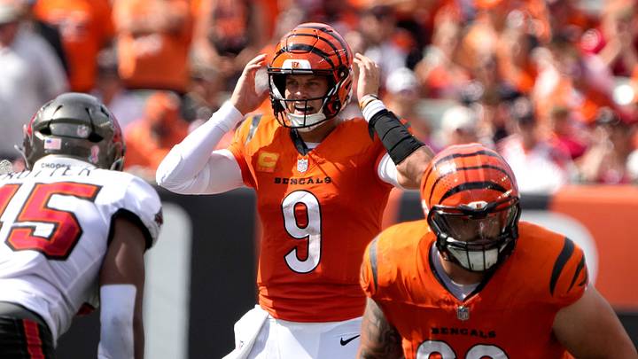 Cincinnati Bengals quarterback Joe Burrow. Cincinnati Bengals quarterback Joe Burrow.