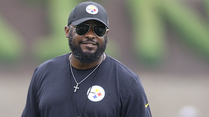 Pittsburgh Steelers head coach Mike Tomlin.
