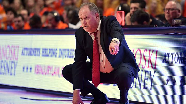 Wisconsin Badgers head coach Greg Gard. Wisconsin Badgers head coach Greg Gard.