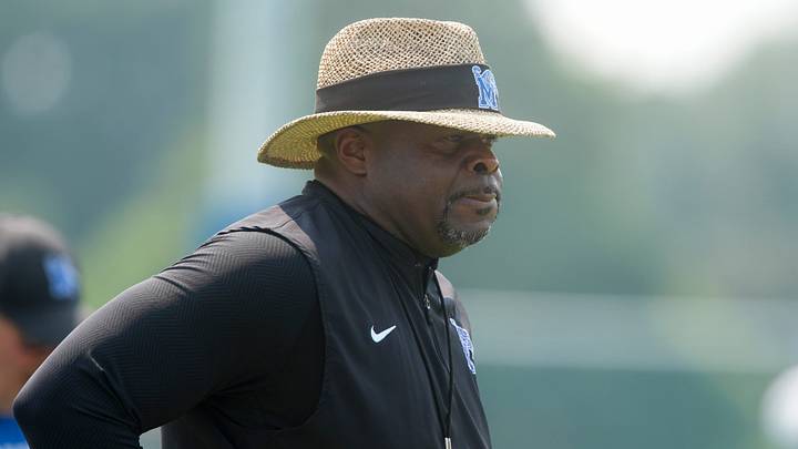 Memphis football head coach Charles Huff Memphis football head coach Charles Huff