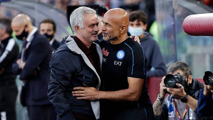 Mourinho e Spalletti Mourinho e Spalletti