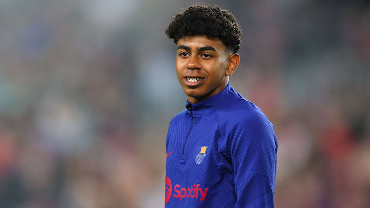 Yamal came off the bench on Saturday Yamal came off the bench on Saturday