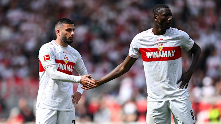 Deniz Undav mit Serhou Guirassy