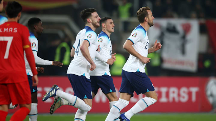 England drew level in the second half