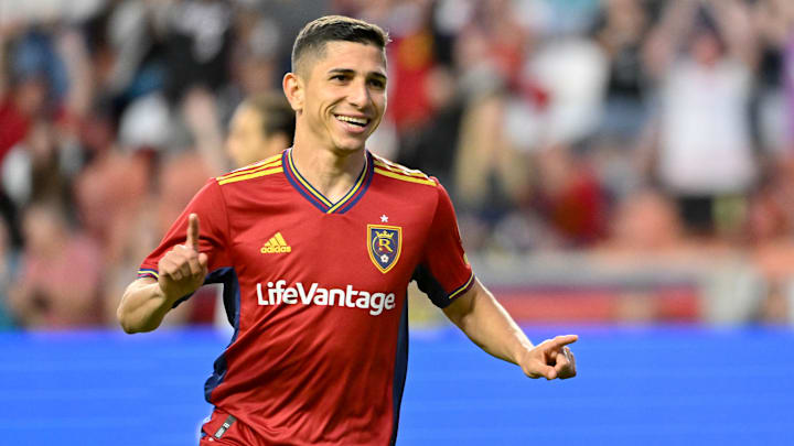 RSL fan-favorite Savarino scored the third goal against LA Galaxy