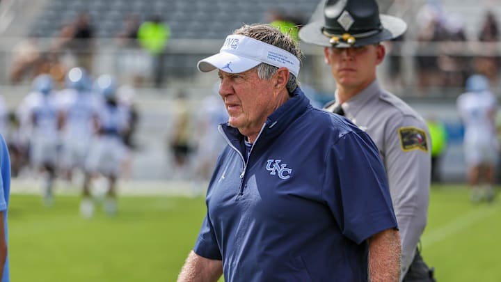 UNC coach Bill Belichick suffered the second blowout loss of his college football career in Saturday's loss to UCF.