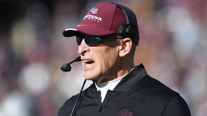 Montana Grizzlies head coach Bobby Hauck