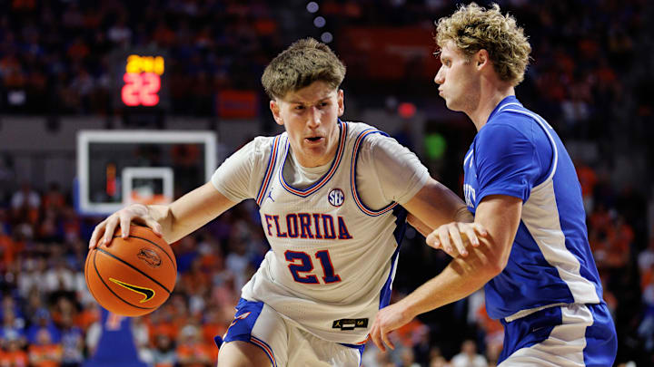 Florida Gators forward Alex Condon recorded his first double-double in nearly two months against Kentucky.