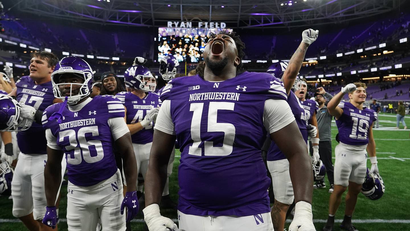 Northwestern Dominates Against Penn State in it's Opener at the New Ryan Field