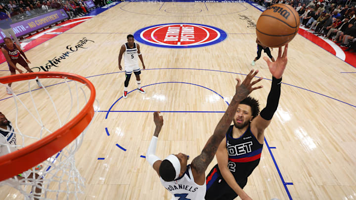Minnesota Timberwolves v Detroit Pistons