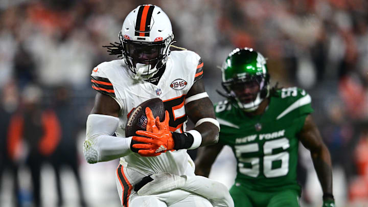 Cleveland Browns tight end David Njoku.