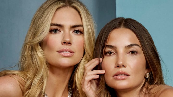 Kate Upton and Lily Aldridge were photographed by Yu Tsai in Hollywood, Fla. 