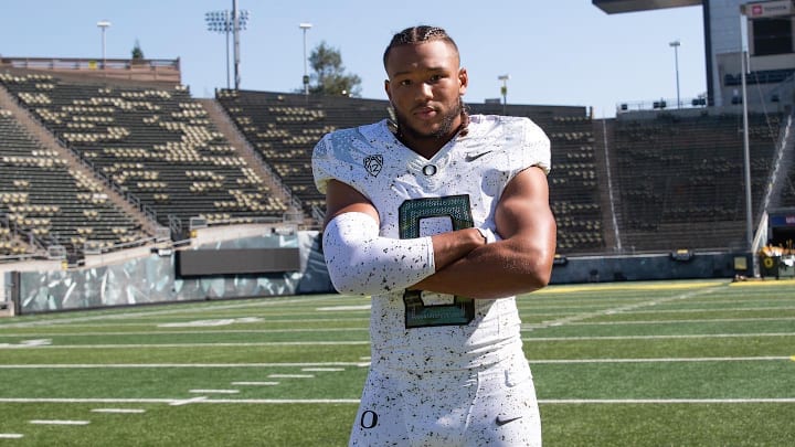 Jaeden Moore on visit to Oregon in 2022