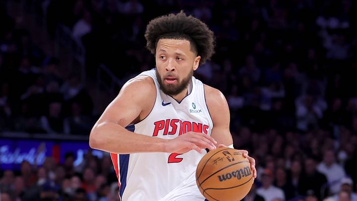 Oct 27, 2026; New York, New York, USA; Detroit Pistons guard Cade Cunningham (2) brings the ball up court against the New York Knicks during the third quarter at Madison Square Garden. Mandatory Credit: Brad Penner-Imagn Images Oct 27, 2026; New York, New York, USA; Detroit Pistons guard Cade Cunningham (2) brings the ball up court against the New York Knicks during the third quarter at Madison Square Garden. Mandatory Credit: Brad Penner-Imagn Images