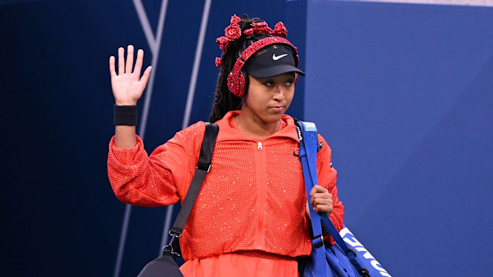 Naomi Osaka at the 2025 US Open.