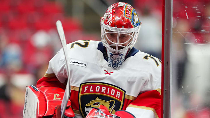 Sergei Bobrovsky could be traded by the Panthers in the final year of his contract. 