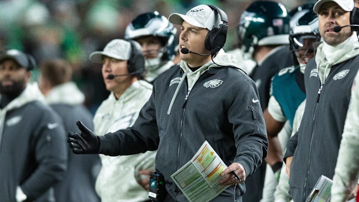 Philadelphia Eagles offensive coordinator Kellen Moore