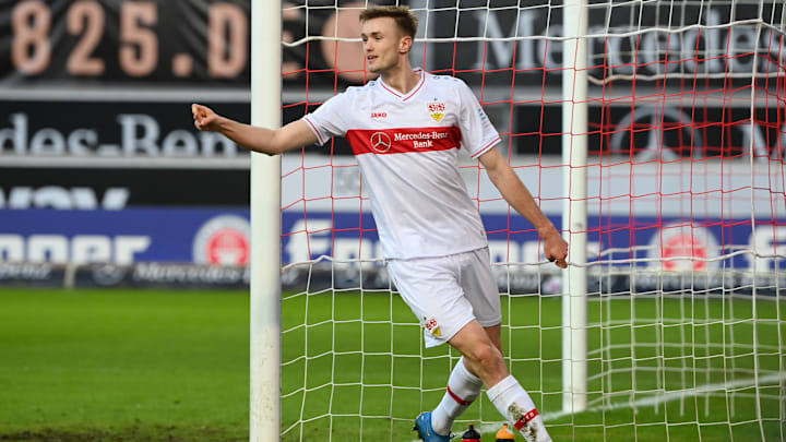 Sasa Kalajdzic fehlte dem VfB Stuttgart fast die komplette Hinrunde über. 