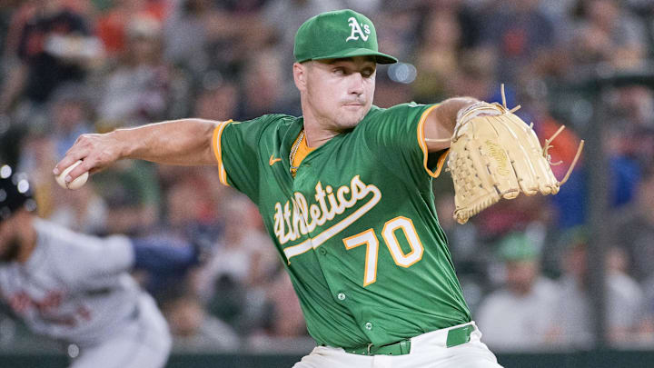 Athletics pitcher J.T. Ginn has held Houston to just two runs in 10.2 innings this season.