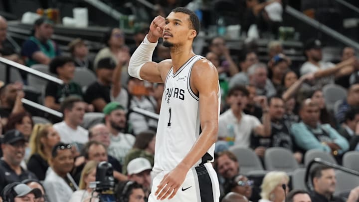 San Antonio Spurs forward Victor Wembanyama.