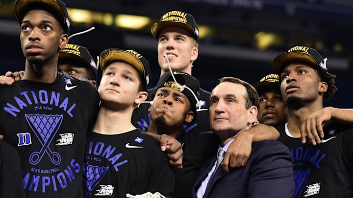 Duke basketball's 2015 national champions