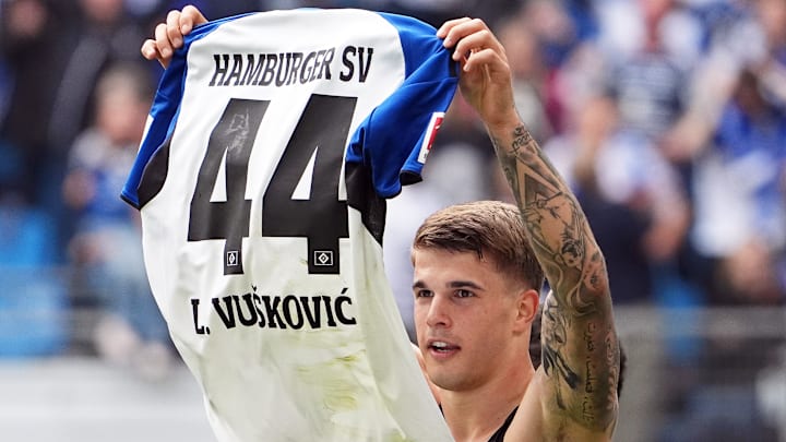 Luka Vuskovic wird den HSV wieder verlassen