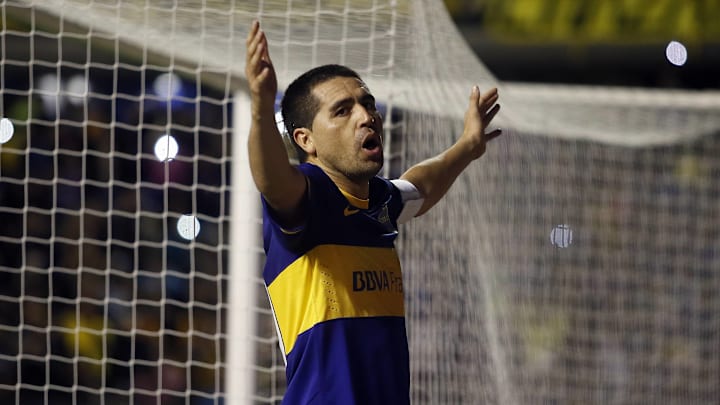 Juan Román Riquelme es una institución en Boca 
