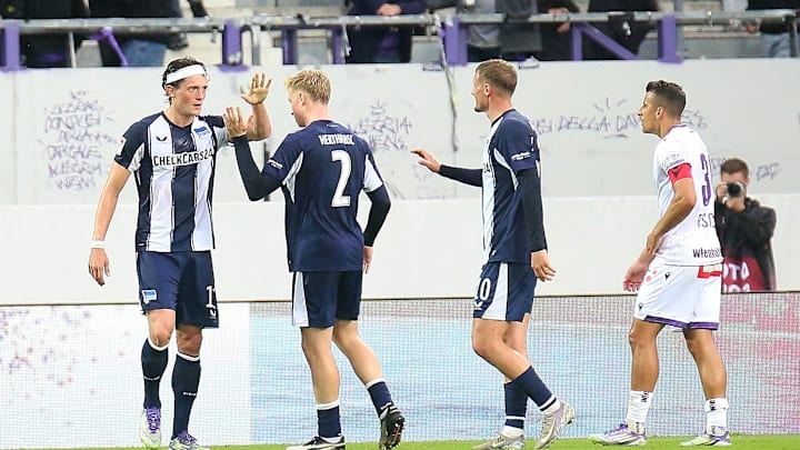 Fabian Reese beim Freundschaftsspiel gegen Austria Wien