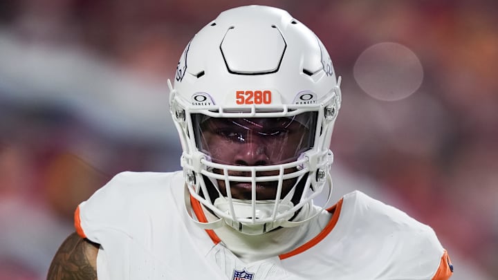 Denver Broncos defensive end John Franklin-Myers