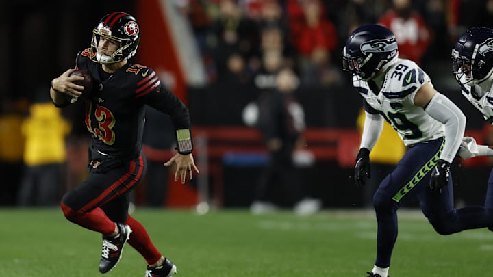 The 49ers are big underdogs against the Seahawks in the Divisional Round.